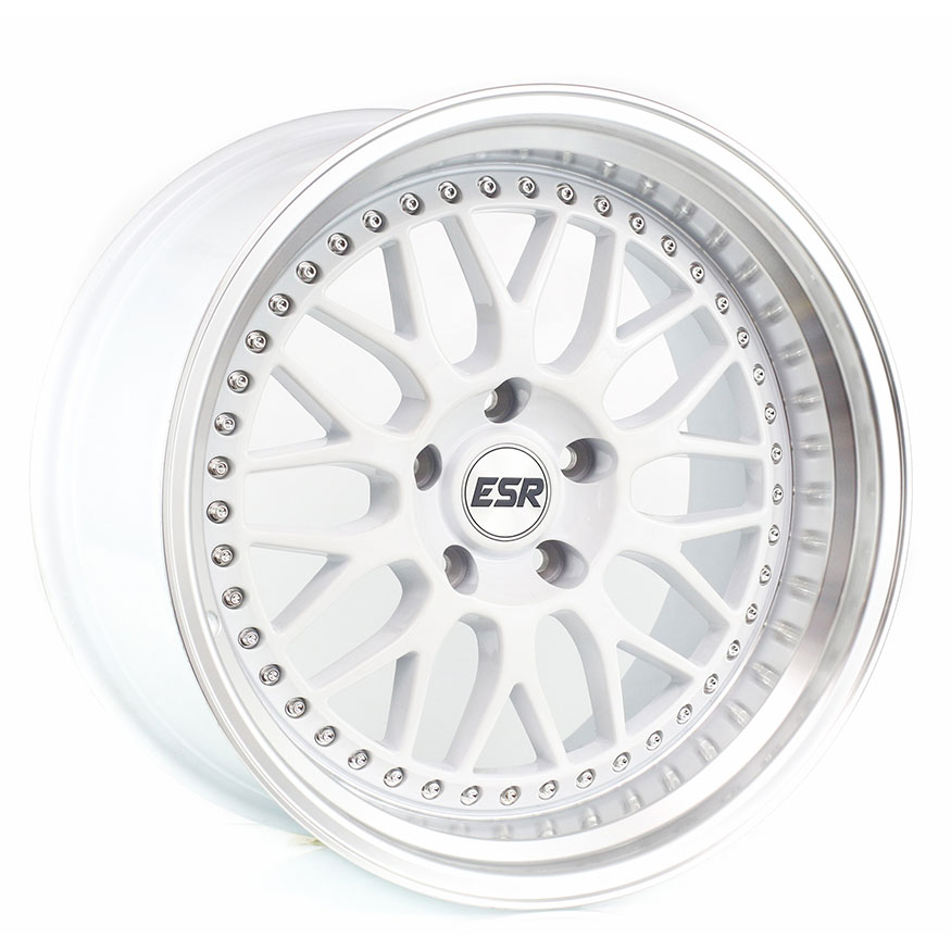 ESR SR01 Wheel Rim 19x9.5 5X114.3 ET22 73.1 HYPER SILVER/MACHINE LIP 