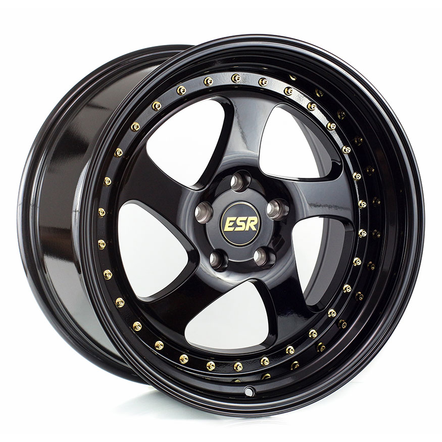 ESR SR02 Wheel Rim 18x9.5 5X120 ET35 72.6 GLOSS BLACK  