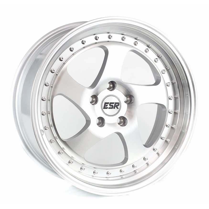 ESR SR02 Wheel Rim 18x8.5 5X100 ET30 73.1 MACHINE FACE/ MACHINE LIP