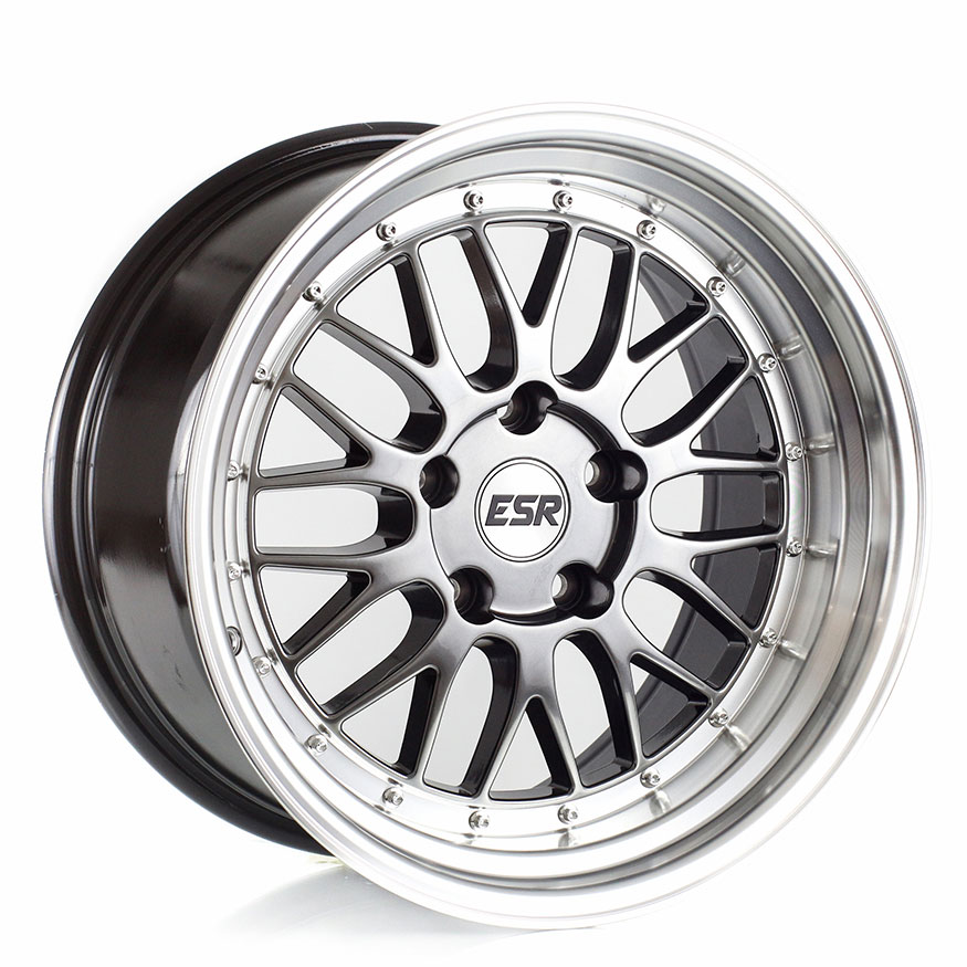 ESR SR05 Wheel Rim 18x9.5 5X120 ET22 74.1 GUNMETAL/MACHINE LIP  