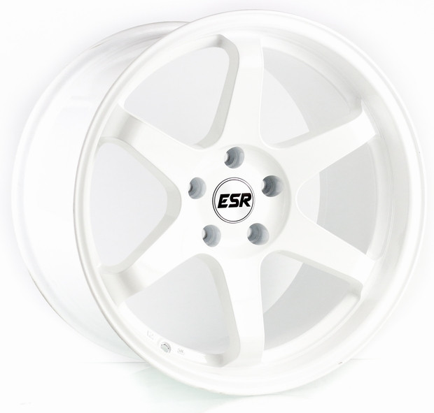 ESR SR07 Wheel Rim 18x9.5 5X100 ET22 73.1 GLOSS WHITE  