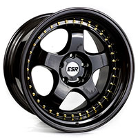 ESR SR06 Wheel Rim 18x9.5 5X114.3 ET22 73.1 GLOSS BLACK  