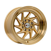 F1R F07 Wheel Rim 15x8 4x100 ET25  Machined Gold