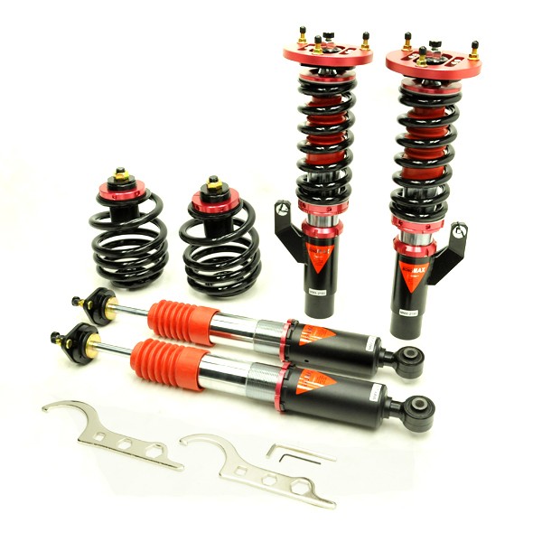 GodSpeed Project Bmw 3 Series E46 99-05 MonoMAX Coilover Suspension Kit
