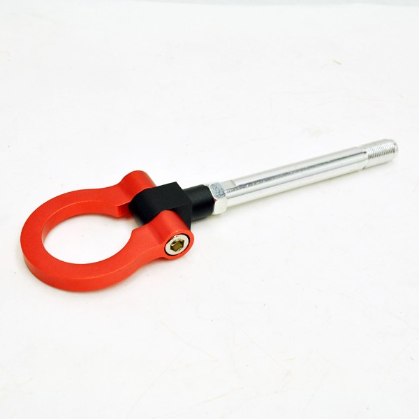 GodSpeed Project Scion FRS 12+ / Subaru BRZ 12+ / Toyota GT-86 12+ Screw On Rear Tow Hook (Red)