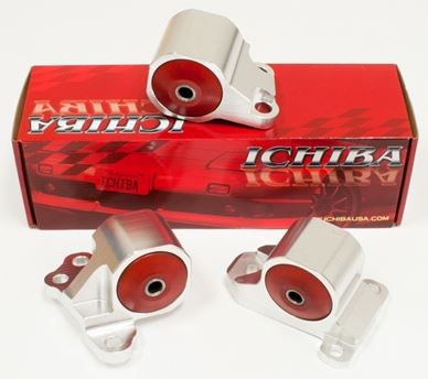 Ichiba Billet Engine Mounts Honda Civic 92-95, Del Sol 93-97 / Acura Integra 94-01 B/D Series (2 Bolt)