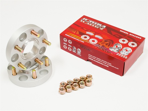 Ichiba Version II Wheel Spacers (Pair) ACURA CL 96-00, LEGEND 86-90, TL 2.5L 96-98 4x114.3 12X1.5 64.1mm bore 38mm thick