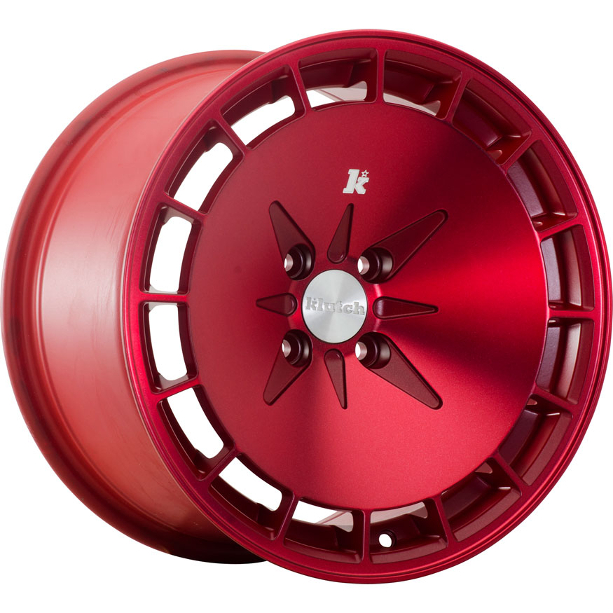 Klutch KM16 Wheel Rim 15x8.5 4x100 ET17 73.1 Fusion Red