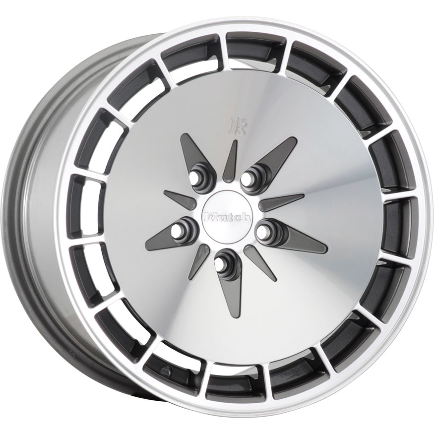 Klutch KM16 Wheel Rim 16x8 5x114.3 ET15 73.1 Gunmetal