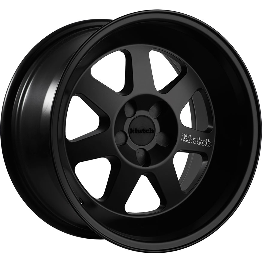 Klutch ML7 Wheel Rim 17x8 4x100-114.3 ET0-30 73.1 Matte Black 