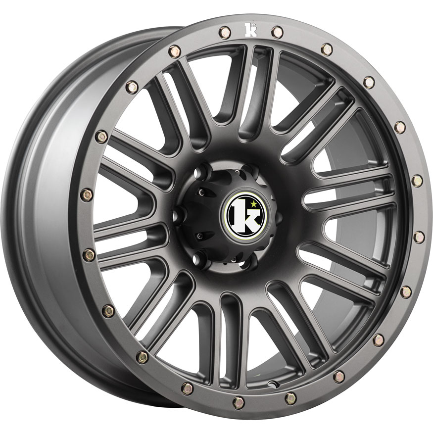 Klutch Offroad KT01 Wheel Rim 20x9 6x135 ET0 87 Gunmetal