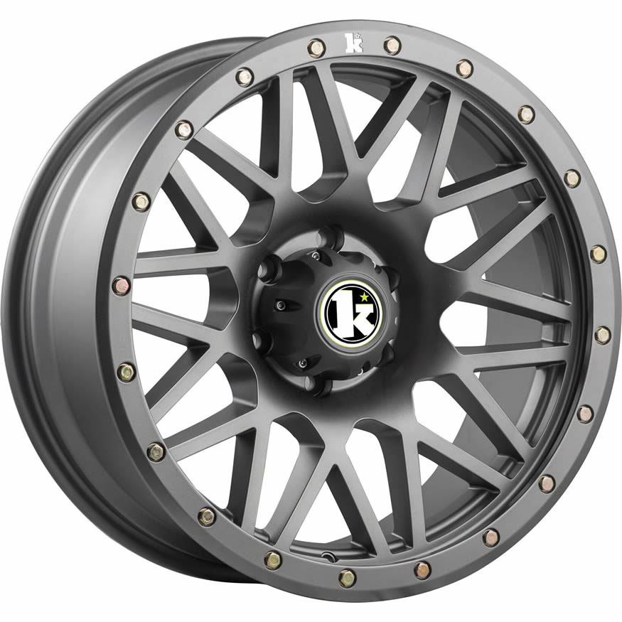 Klutch Offroad KT02 Wheel Rim 20x9 8x170 ET0 125.22 Gunmetal