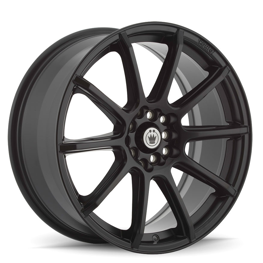 KONIG Control Wheel Rim 14x6 4x100/108 ET38 73.1 Matte Black