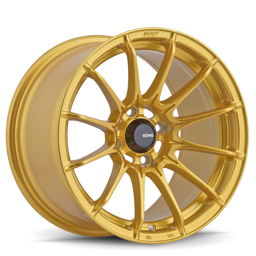 KONIG Dial In Wheel Rim 15x8 4x100 ET25 73.1 Gloss Gold