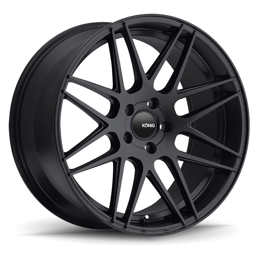 KONIG Integram Wheel Rim 17x8 5x100 ET40 73.1 Matte Black