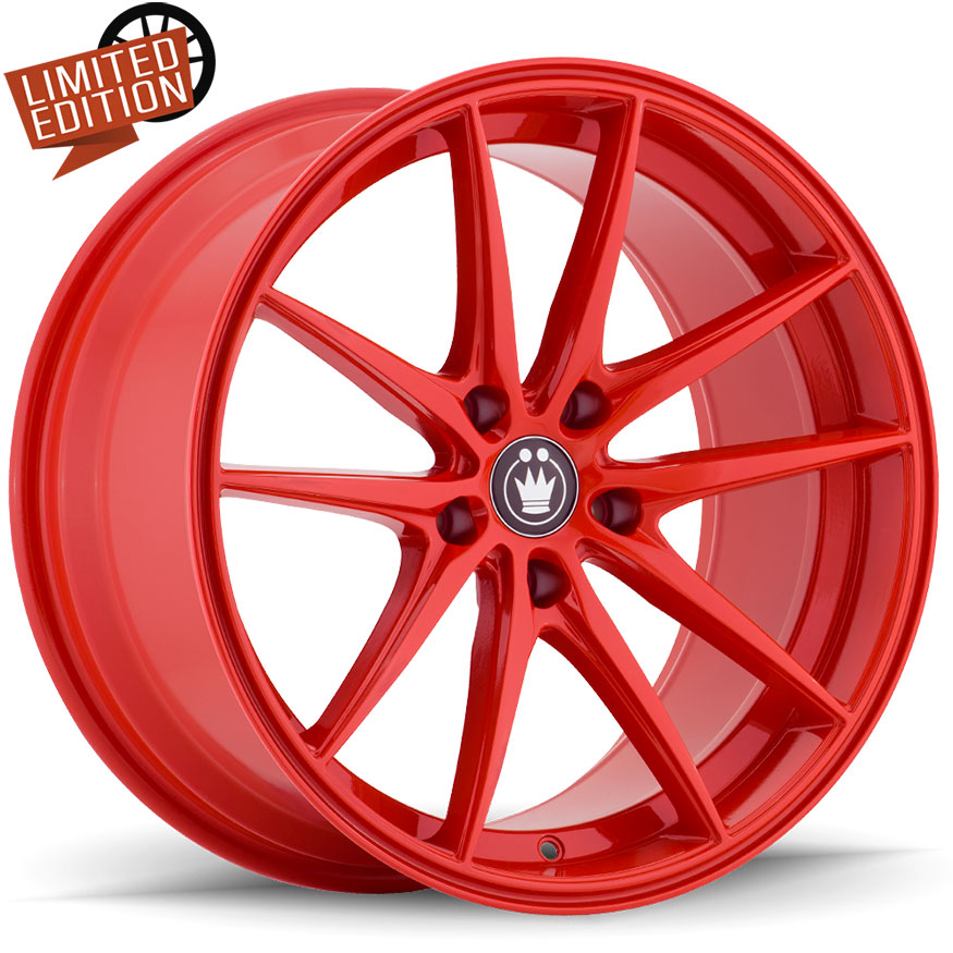 KONIG Oversteer Wheel Rim 17x8 5x114.3 ET45 73.1 Red