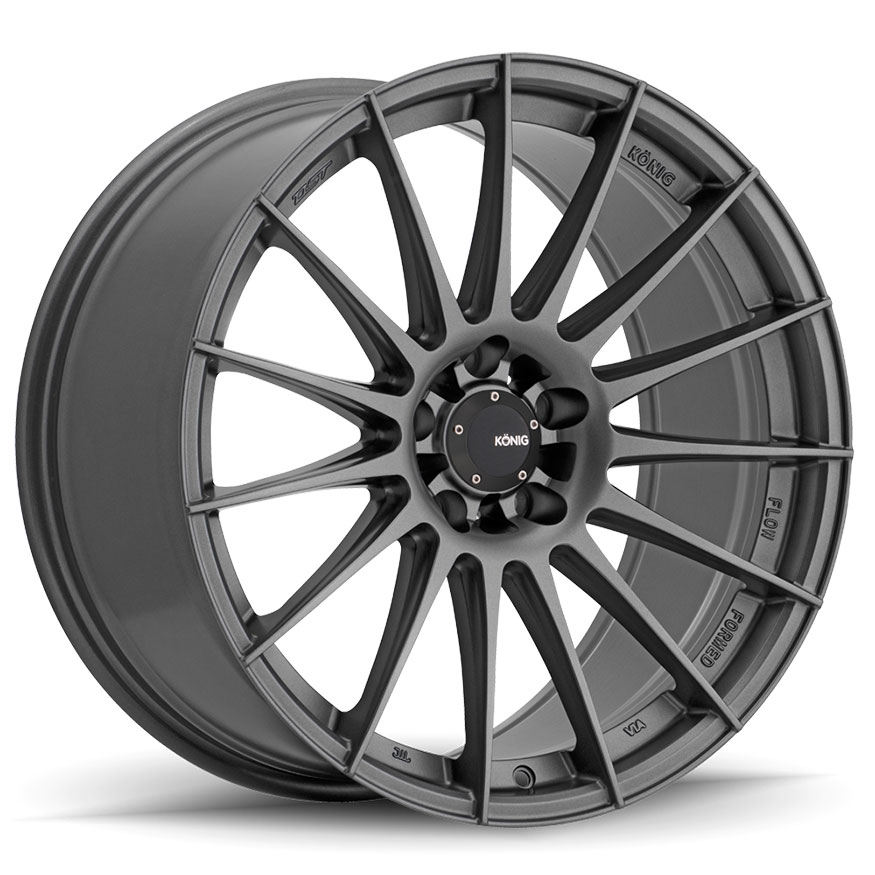 KONIG Rennform Wheel Rim 19x9.5 5x120 ET35 72.56 Matte Grey