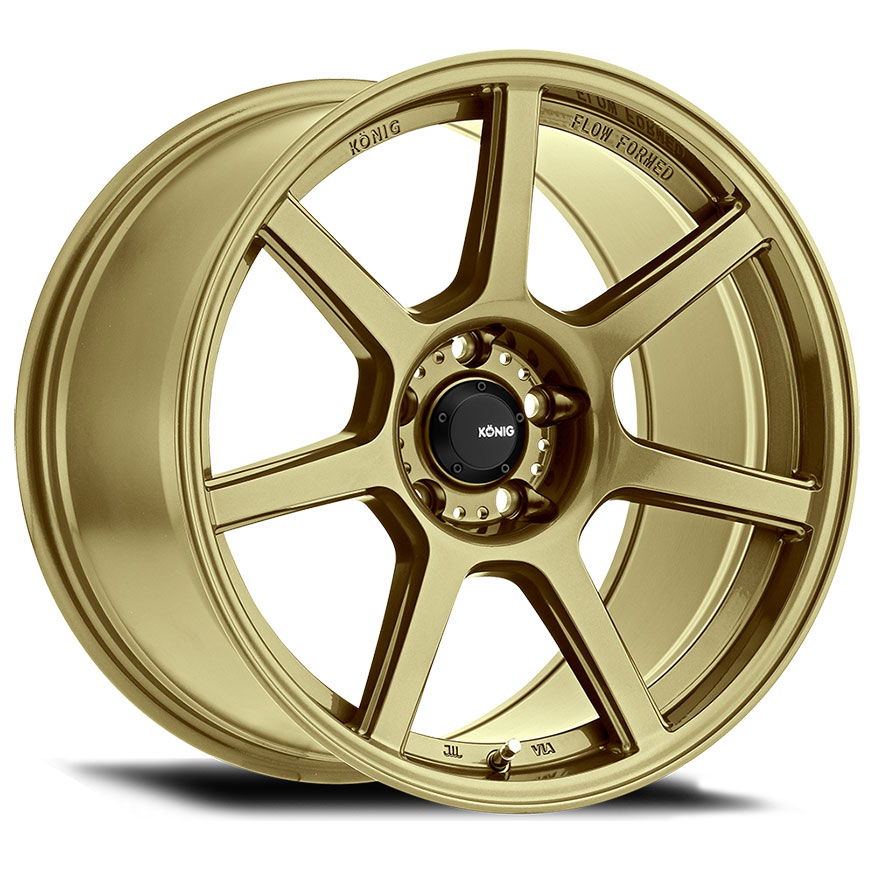 KONIG Ultraform Wheel Rim 17x9 4x100 ET43 73.1 Gold