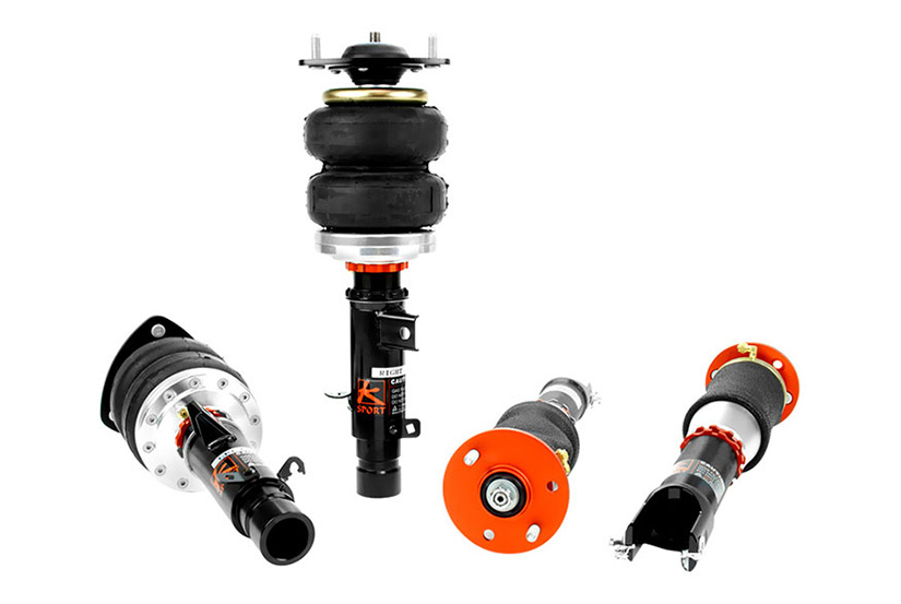 Ksport Airtech Air Struts Only Air Suspension System Lexus IS350 2006-2013 RWD Upper Mounts (F/R): ATM/ATM