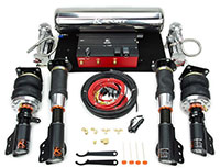 Ksport Airtech Pro Air Suspension System Nissan Sentra 2002-2006 B15 Incl. SE-R Upper Mounts (F/R): P/U/ATM