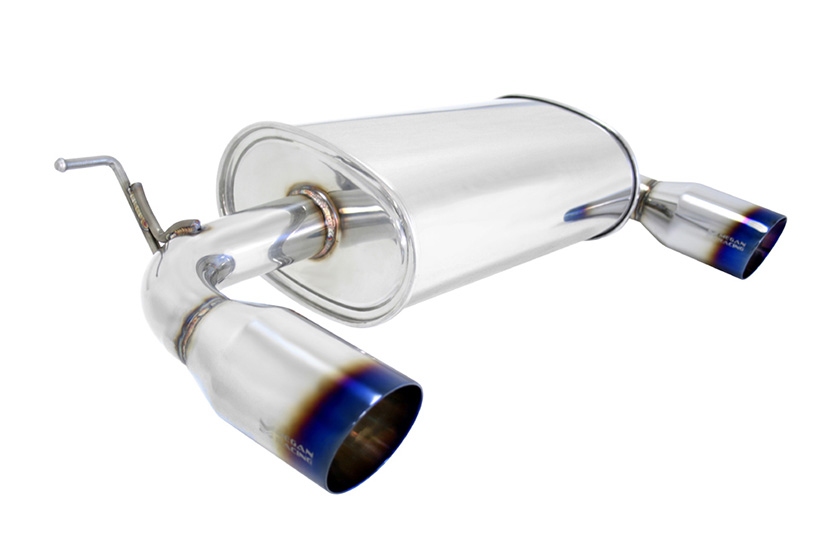 Megan Racing Axle Back Exhaust BMW F30 335i 2012+ Burnt Roll Tips