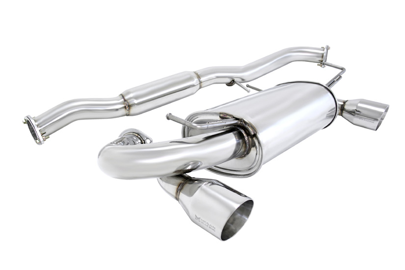 Megan Racing Catback Exhaust OE-RS Nissan 350Z Stainless Roll Tips