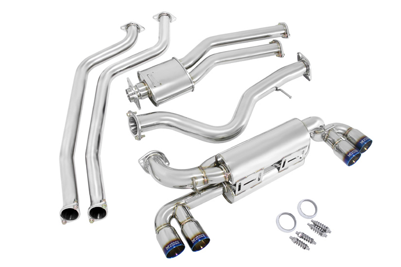 Megan Racing Catback Exhaust OE-RS BMW E82 1M 2011+ Burnt Roll Tip