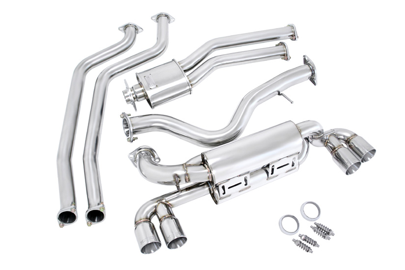 Megan Racing Catback Exhaust OE-RS BMW E82 1M 2011+ Stainless Roll Tip