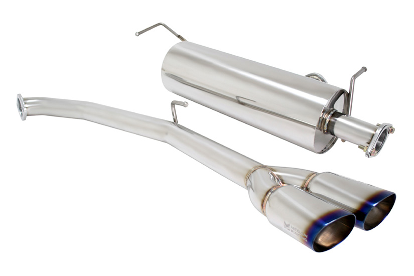Megan Racing Axle Back Exhaust Toyota Sienna (SE model only) 2011+ Burnt Roll Tip