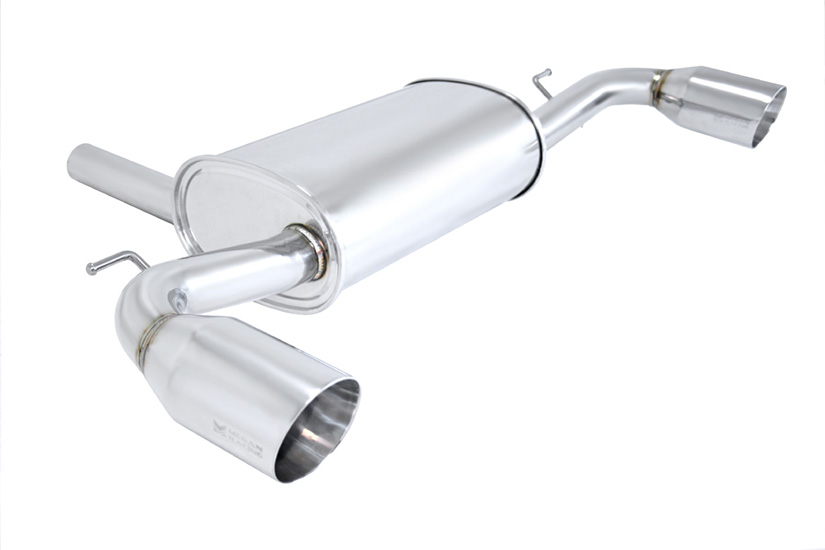 Megan Racing Axle Back Exhaust Mini Countryman R60 2011+ Stainless Roll Tip