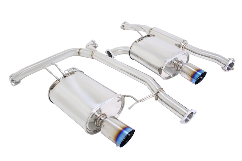 Megan Racing Catback Exhaust OE-RS Acura TSX 04-08 [Blue Titanium Tip]