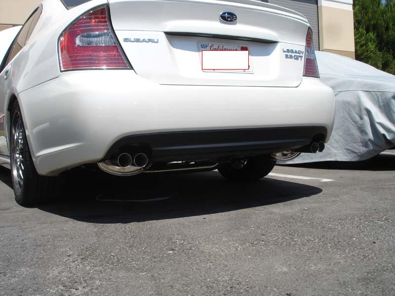 Megan Racing Catback Exhaust OE-RS Subaru Legacy GT 05-09