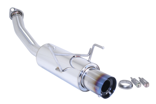 Megan Racing Axle Back Exhaust Honda CR-Z 11+ Blue Titanium Tip