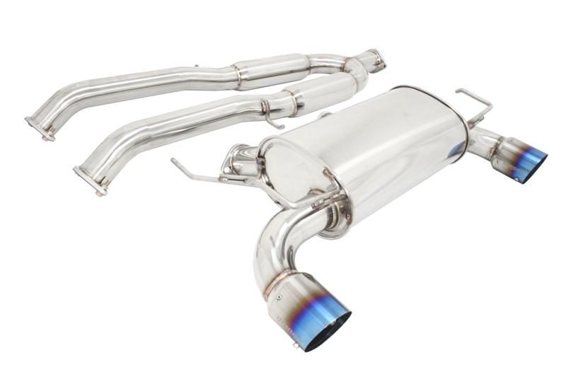 Megan Racing Catback Exhaust OE-RS Nissan 370Z 2009+ Blue TI-TIP