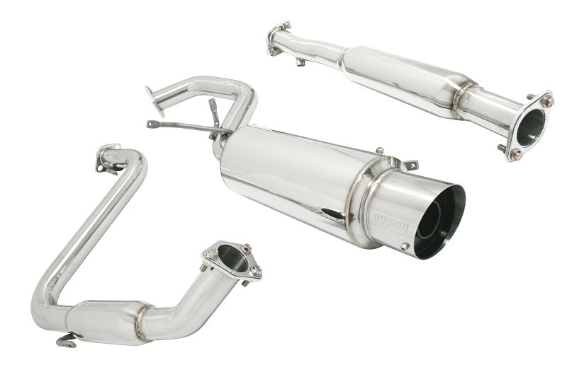 Megan Racing Catback Exhaust Turbo Type Mit. Eclipse 95-99 GST 2.5
