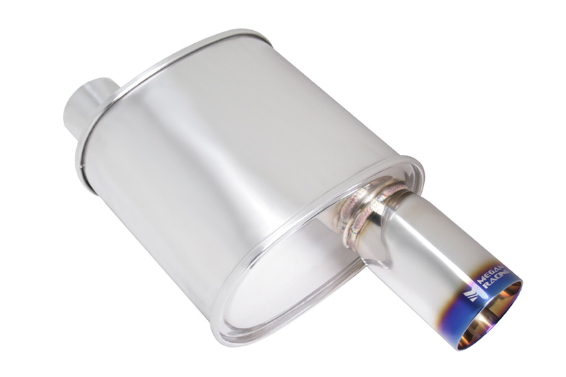 Megan Racing F-RT Turbo Burnt Tip Muffler