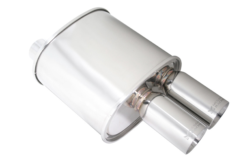 Megan Racing F-RT Dual Tip Muffler