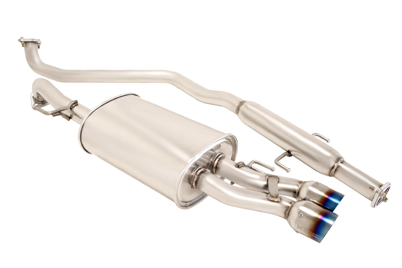 Megan Racing Catback Exhaust OE-RS Kia Forte Koup 2010-13 Blue Titanium Tips (2 Dr Only)