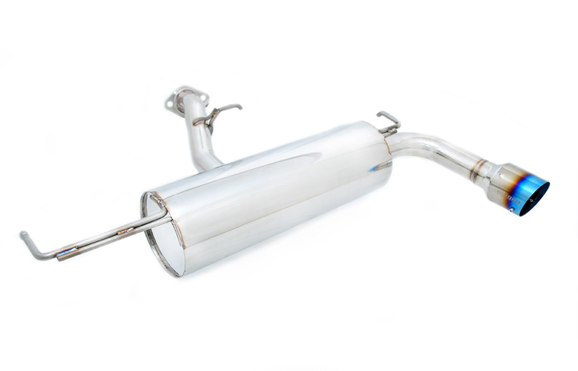 Megan Racing Axle Back Exhaust Scion TC 05-10 Blue Titanium Tip