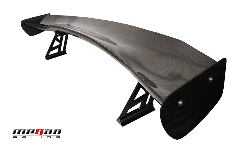 Megan Racing Carbon Fiber Spoiler MD62 Drift Style 