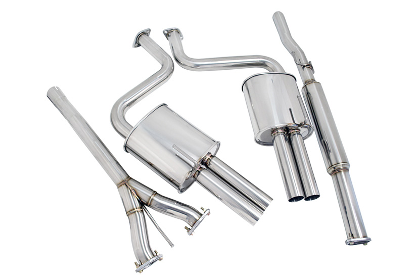 Megan Racing Catback Exhaust Type 2 Nissan Maxima 2009-14 Stainless Tips
