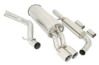 Megan Racing Catback Exhaust Turbo Type VW Golf/Beetle 1.8T/2.0 99-02