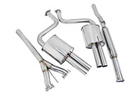 Megan Racing Catback Exhaust Type 2 Nissan Maxima 2009-14 Stainless Tips