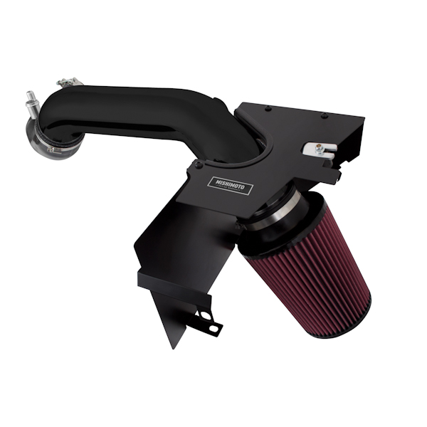 Mishimoto Ford Mustang EcoBoost Performance Air Intake, 2015+ Wrinkle Black