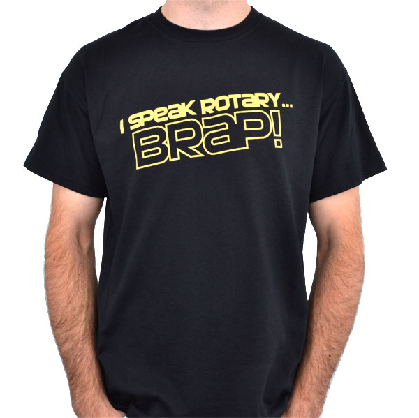 Mishimoto Kyle Mohan "Brap" T-Shirt, Black Small 