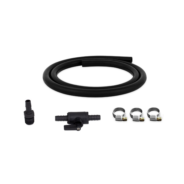 Mishimoto Compact Baffled Oil Catch Can Petcock Drain Kit 