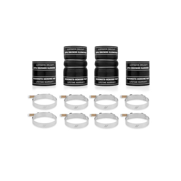 Mishimoto Ford 7.3L Powerstroke Factory-Fit Boot Kit, 1999-2003 Black 