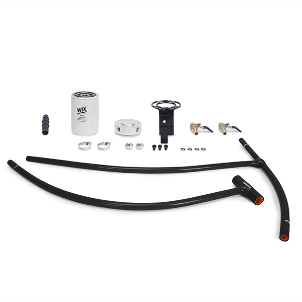 Mishimoto Ford 6.0L Powerstroke Coolant Filter Kit, 2003–2007 Black