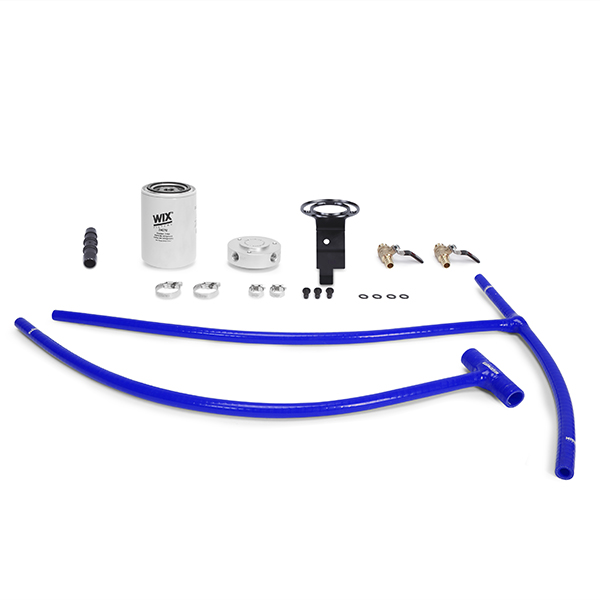 Mishimoto Ford 6.0L Powerstroke Coolant Filter Kit, 2003–2007 Blue