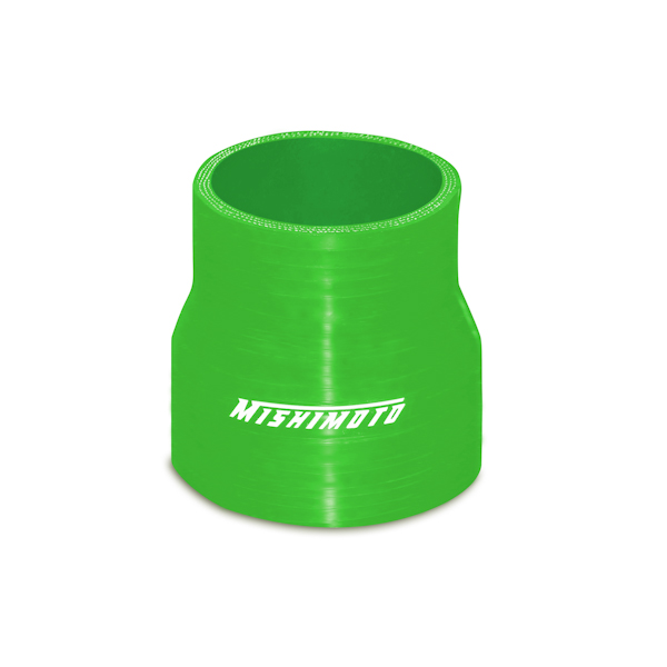 Mishimoto 2.25" to 2.5" Silicone Transition Coupler, Various Colors Green 